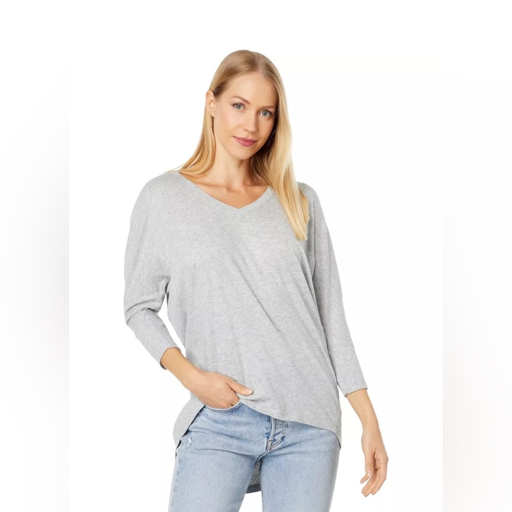 Bobi Los Angeles Front Seams Dolman Tunic Shirt NWT